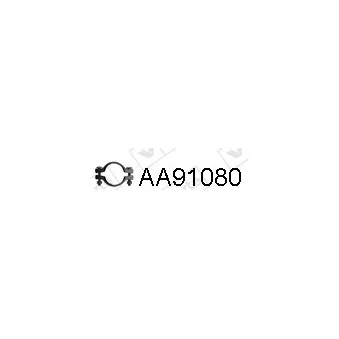 Pièce de serrage, échappement VENEPORTE AA91080