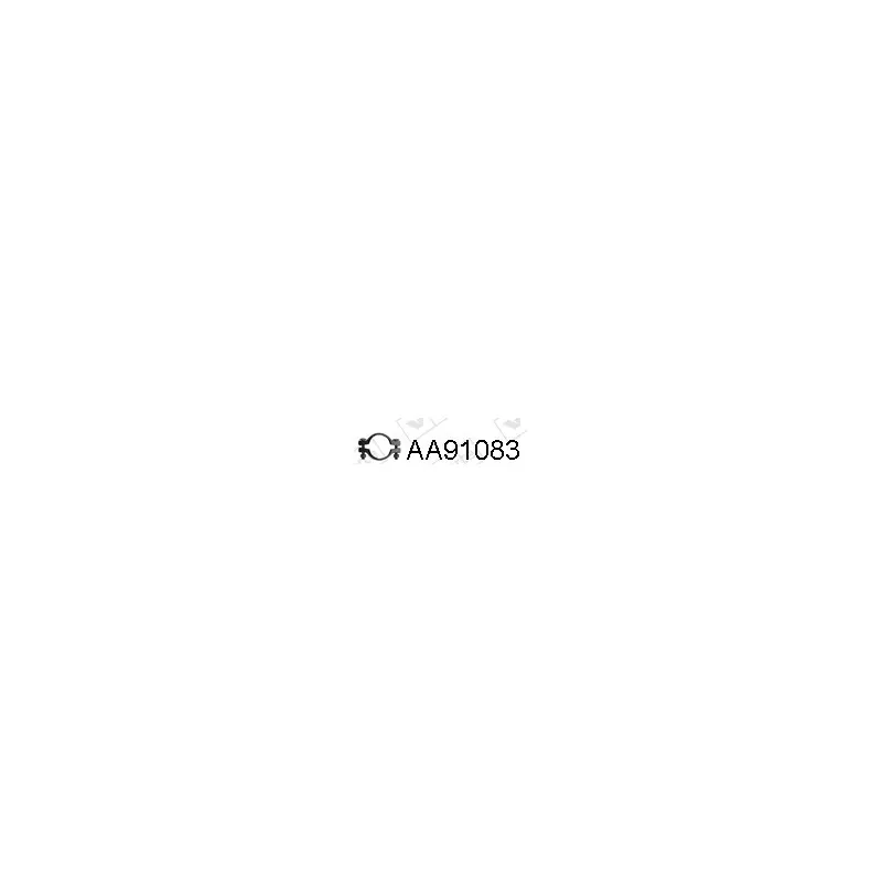 Pièce de serrage, échappement VENEPORTE AA91083