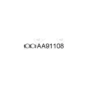 Pièce de serrage, échappement VENEPORTE AA91108