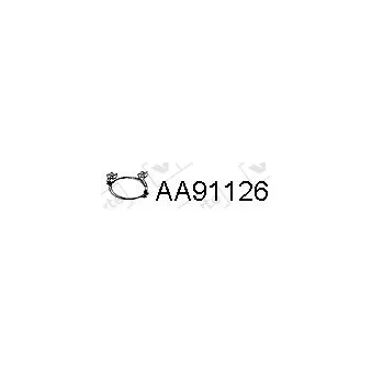 Pièce de serrage, échappement VENEPORTE AA91126