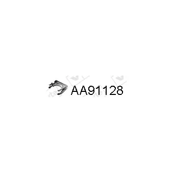 Pièce de serrage, échappement VENEPORTE AA91128