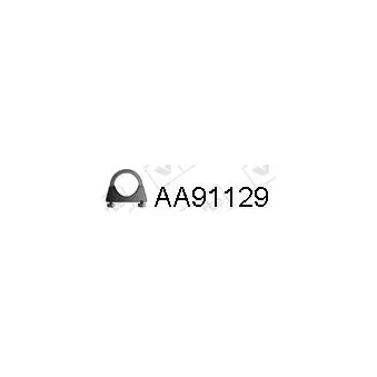 Pièce de serrage, échappement VENEPORTE AA91129