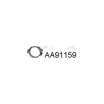 Pièce de serrage, échappement VENEPORTE AA91159