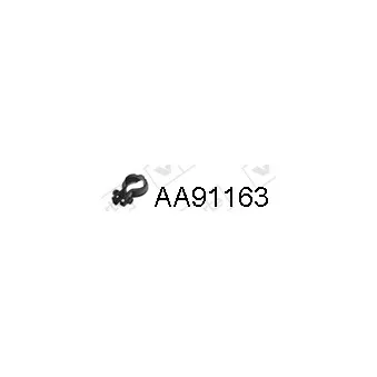 Pièce de serrage, échappement VENEPORTE AA91163
