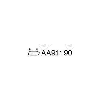 Pièce de serrage, échappement VENEPORTE AA91190