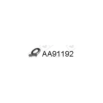 Pièce de serrage, échappement VENEPORTE AA91192