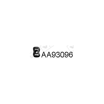 Bandes de caoutchouc, échappement VENEPORTE AA93096