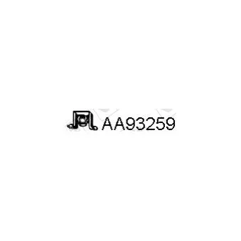 Bandes de caoutchouc, échappement VENEPORTE AA93259