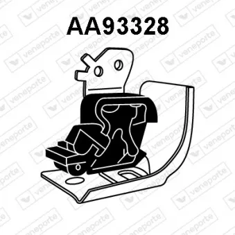 Bandes de caoutchouc, échappement VENEPORTE AA93328