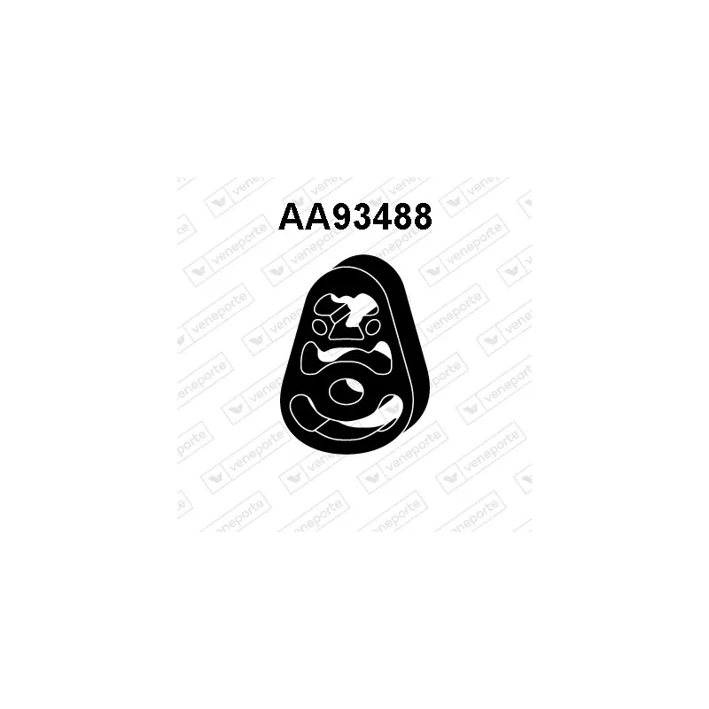 Bandes de caoutchouc, échappement VENEPORTE AA93488