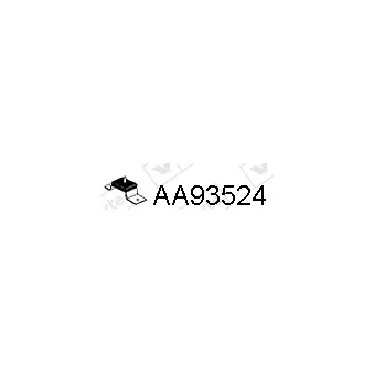 Bandes de caoutchouc, échappement VENEPORTE AA93524