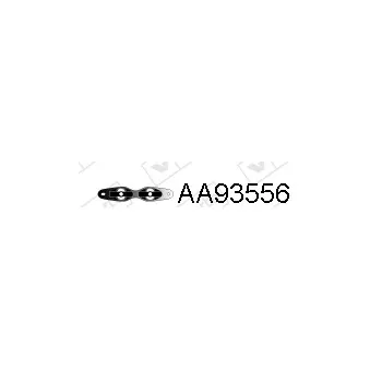 Bandes de caoutchouc, échappement VENEPORTE AA93556