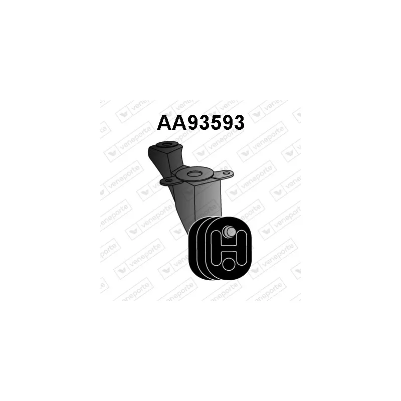 Bandes de caoutchouc, échappement VENEPORTE AA93593