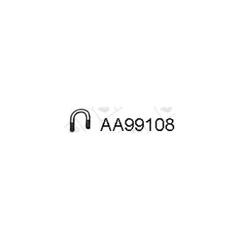 Support, silencieux VENEPORTE AA99108