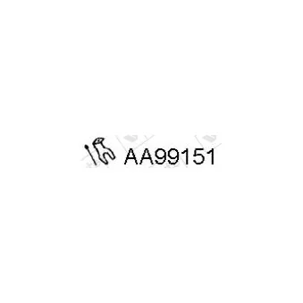 Support, silencieux VENEPORTE AA99151