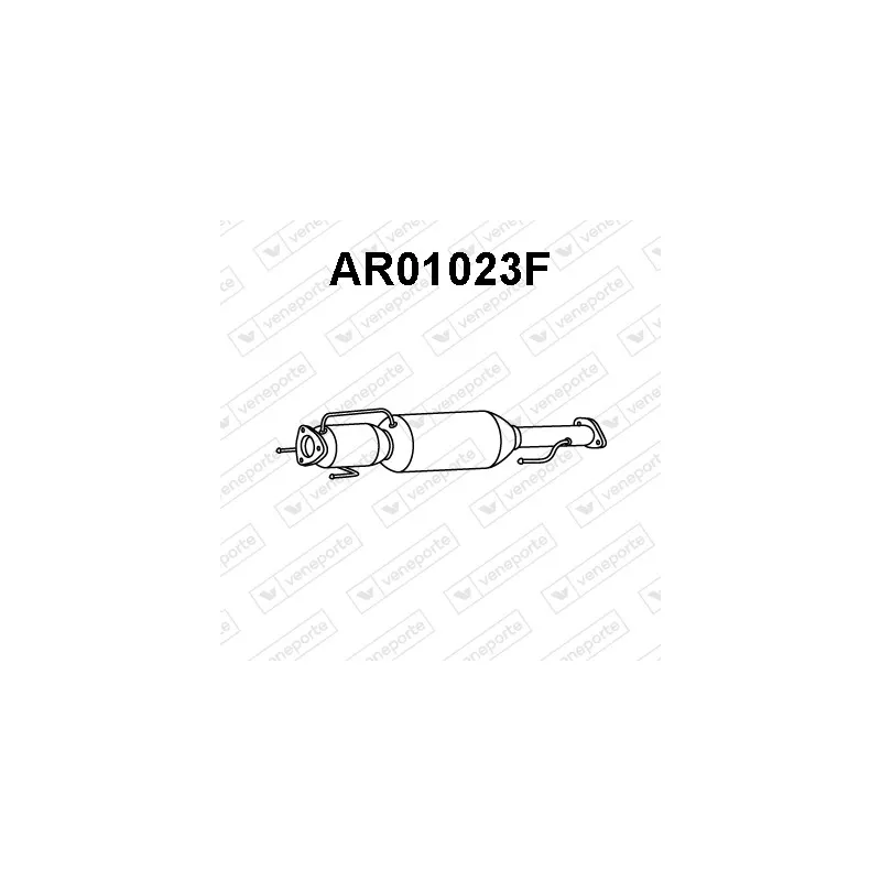 Filtre à particules / à suie, échappement VENEPORTE AR01023F