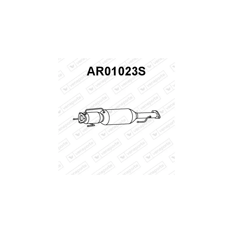 Filtre à particules / à suie, échappement VENEPORTE AR01023S