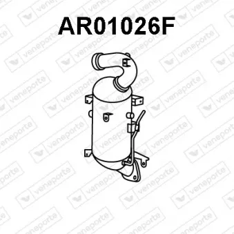 Filtre à particules / à suie, échappement VENEPORTE AR01026F