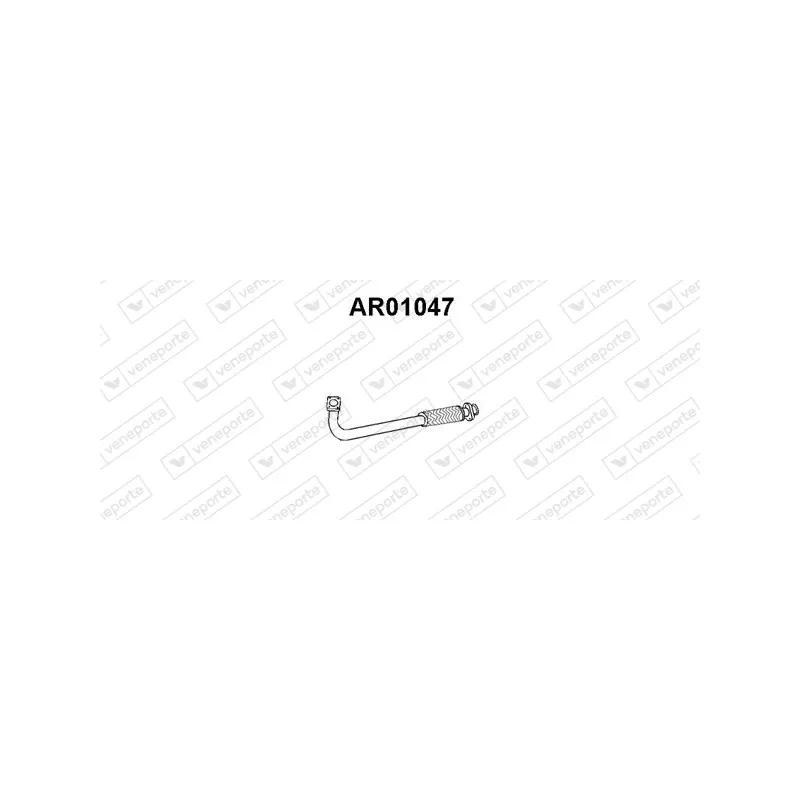 Tuyau d'échappement VENEPORTE AR01047