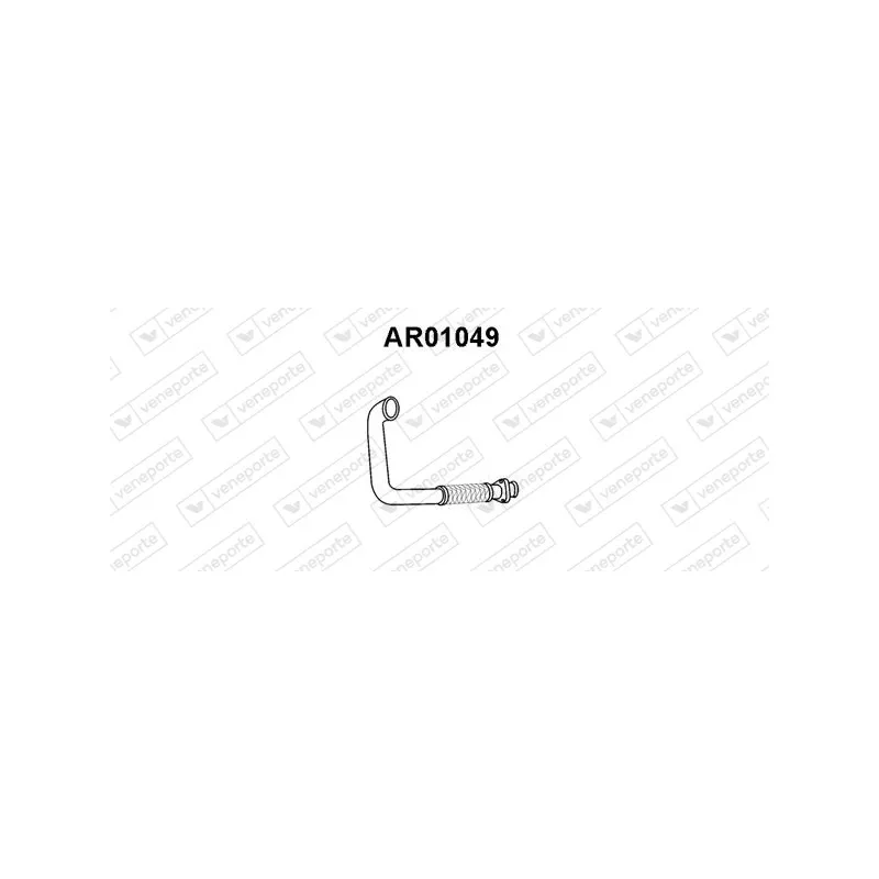 Tuyau d'échappement VENEPORTE AR01049