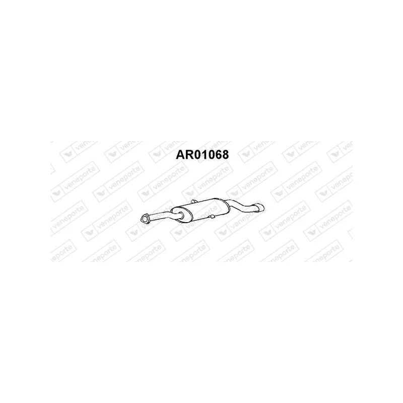 Silencieux arrière VENEPORTE AR01068