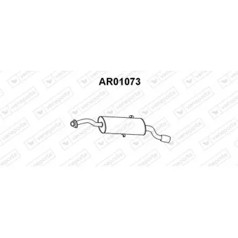 Silencieux arrière VENEPORTE