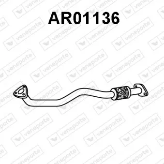 Tuyau d'échappement VENEPORTE AR01136