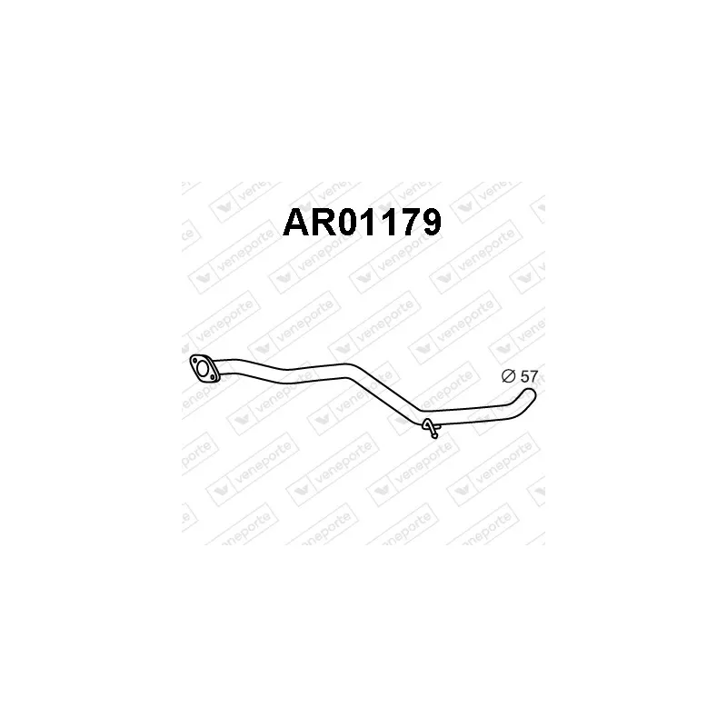 Tuyau d'échappement VENEPORTE AR01179