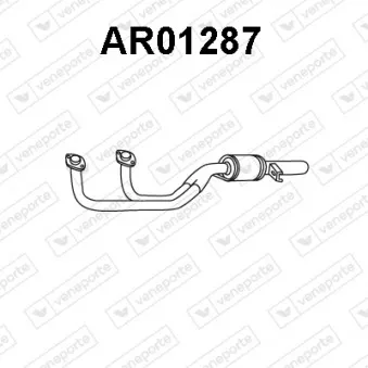 Silencieux avant VENEPORTE