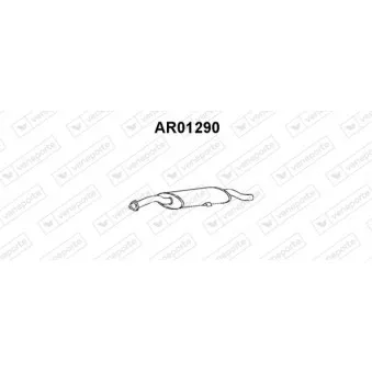 Silencieux arrière VENEPORTE