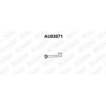 Tuyau d'échappement VENEPORTE