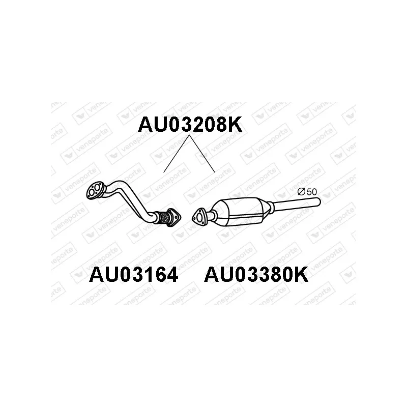 Catalyseur VENEPORTE AU03208K