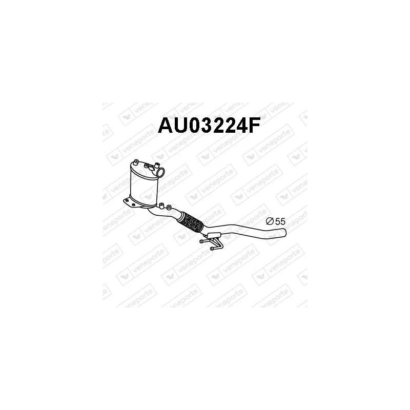 Filtre à particules / à suie, échappement VENEPORTE AU03224F