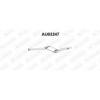 Silencieux avant VENEPORTE