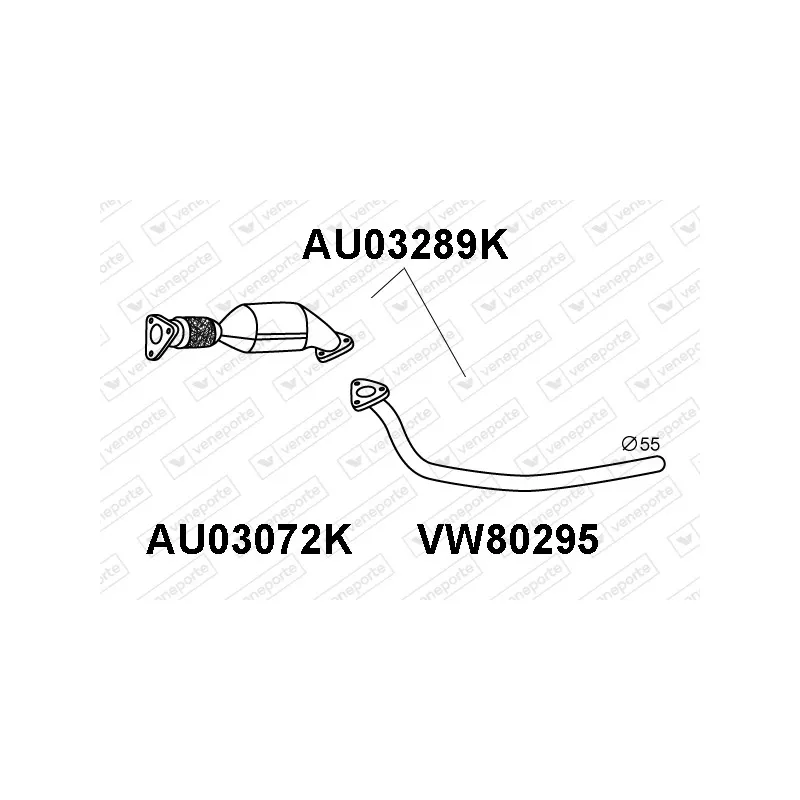Catalyseur VENEPORTE AU03289K