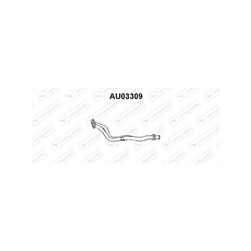 Tuyau d'échappement VENEPORTE AU03309
