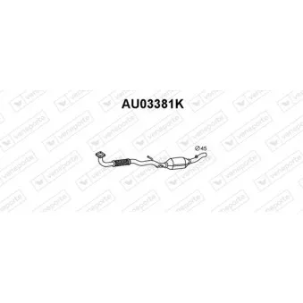 Catalyseur VENEPORTE AU03381K