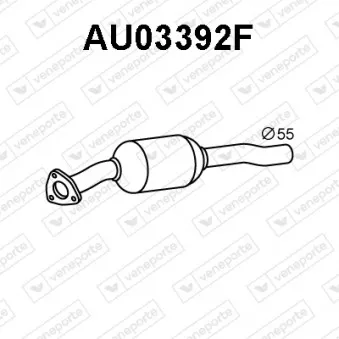 Filtre à particules / à suie, échappement VENEPORTE AU03392F