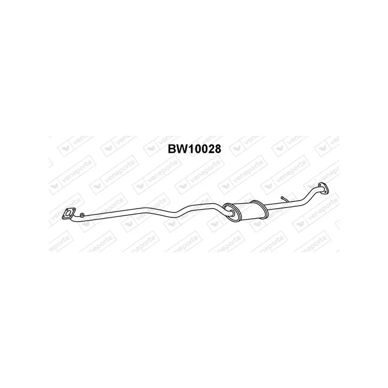 Silencieux avant VENEPORTE BW10028