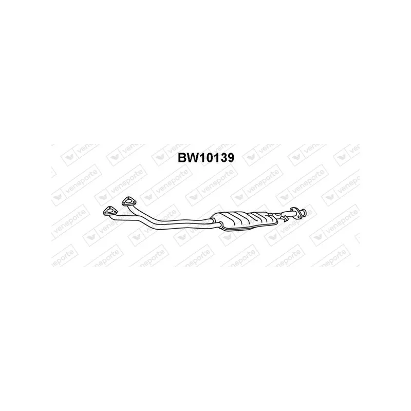 Silencieux avant VENEPORTE BW10139