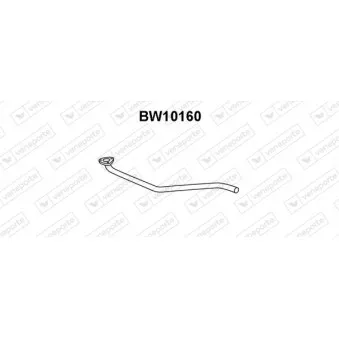 Tuyau d'échappement VENEPORTE BW10160