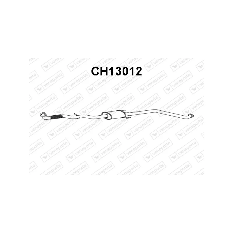 Silencieux avant VENEPORTE CH13012