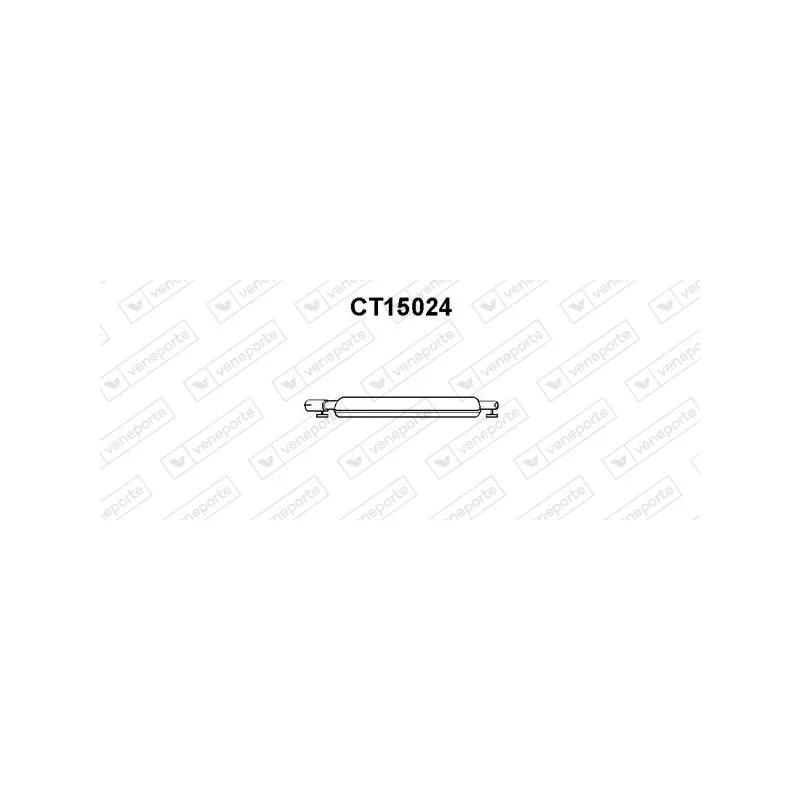 Silencieux central VENEPORTE CT15024