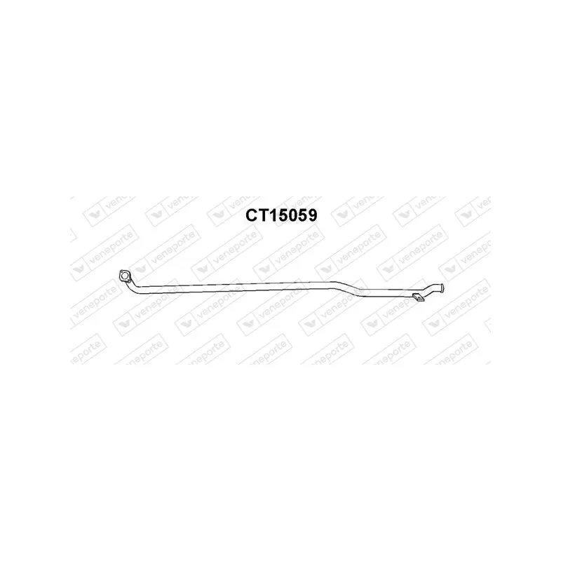 Tuyau d'échappement VENEPORTE CT15059