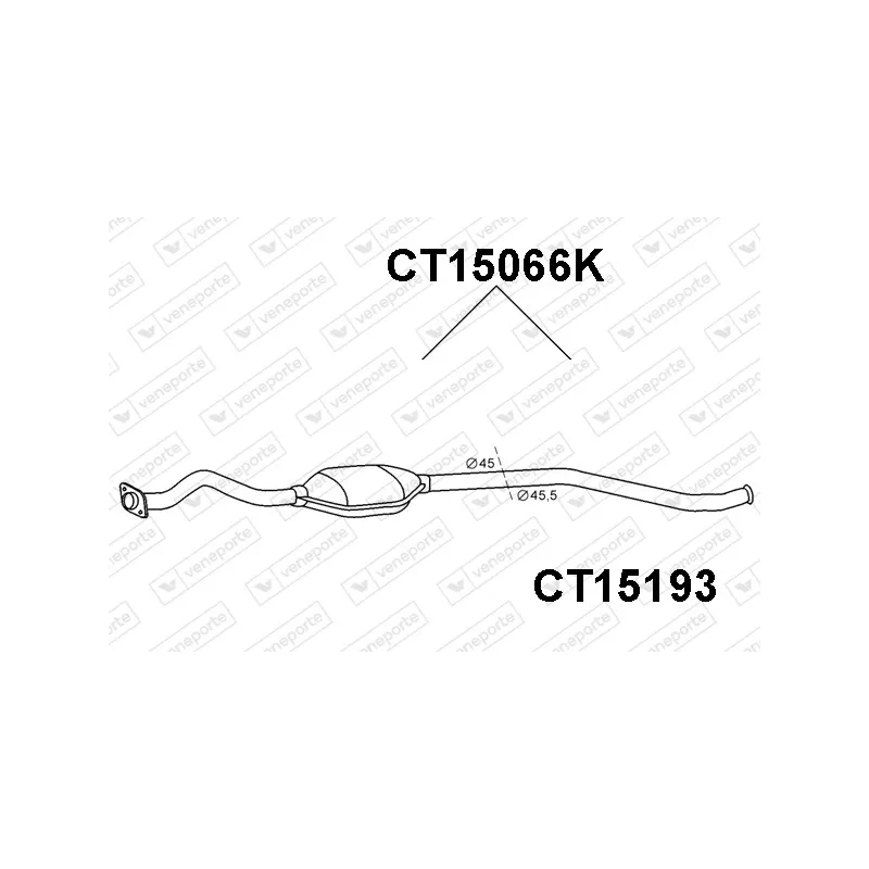 Catalyseur VENEPORTE CT15066K
