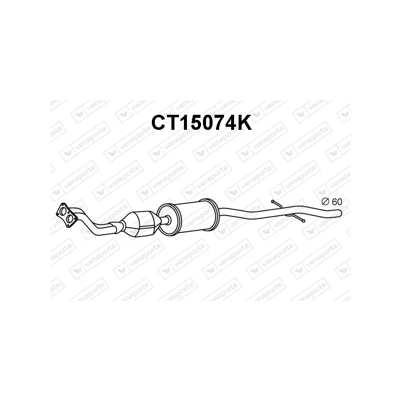 Catalyseur VENEPORTE CT15074K