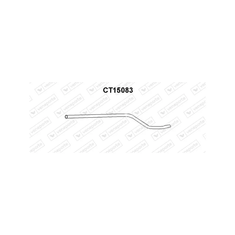 Tuyau d'échappement VENEPORTE CT15083