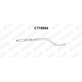 Tuyau d'échappement VENEPORTE