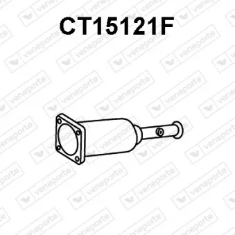 Filtre à particules / à suie, échappement VENEPORTE CT15121F