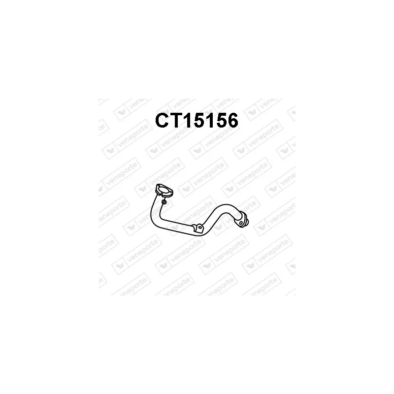 Tuyau d'échappement VENEPORTE CT15156